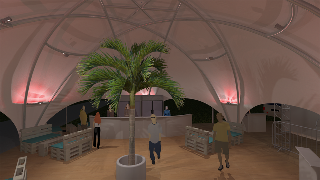 Design tent planning